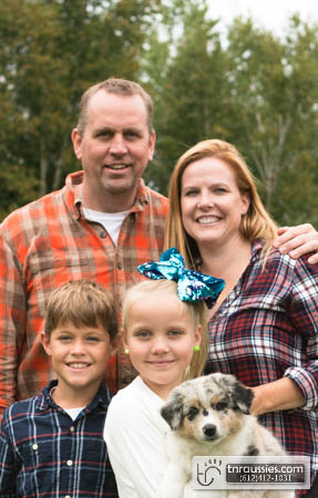 Tuuli - Blue Merle Girl - Is with Joel and family in MN